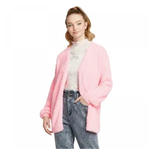 Wild Fable Women's Long Sleeve Open Front Fuzzy Cardigan Sweater