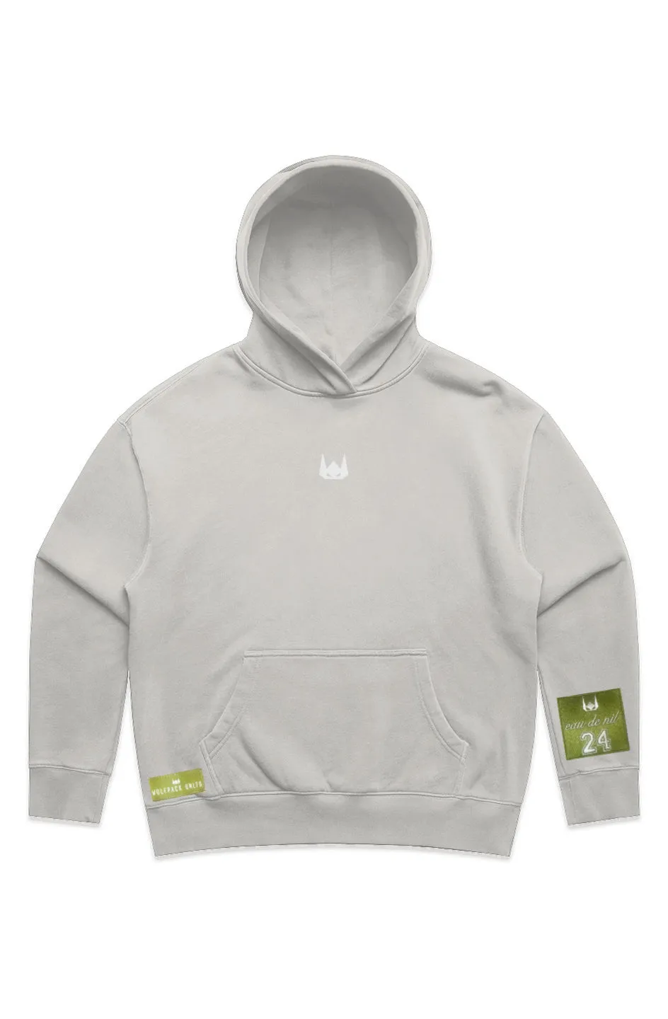 WOLFPACK UNLTD  WOMEN "FADED" RELAXXED PREMIUM HOODIE w/ Logo
