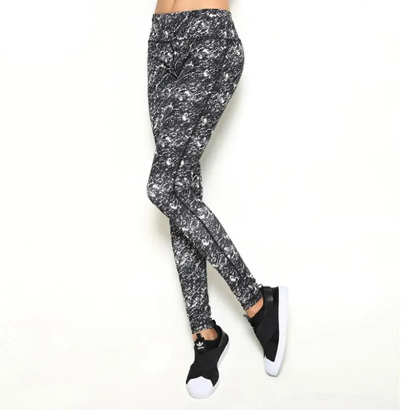 Women Push-up Sporting Leggings Print Fashion Patchwork Elastic Skinny Fitness Leggings Sporting Clothing For Women