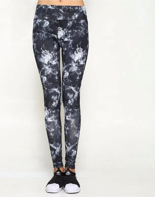 Women Push-up Sporting Leggings Print Fashion Patchwork Elastic Skinny Fitness Leggings Sporting Clothing For Women