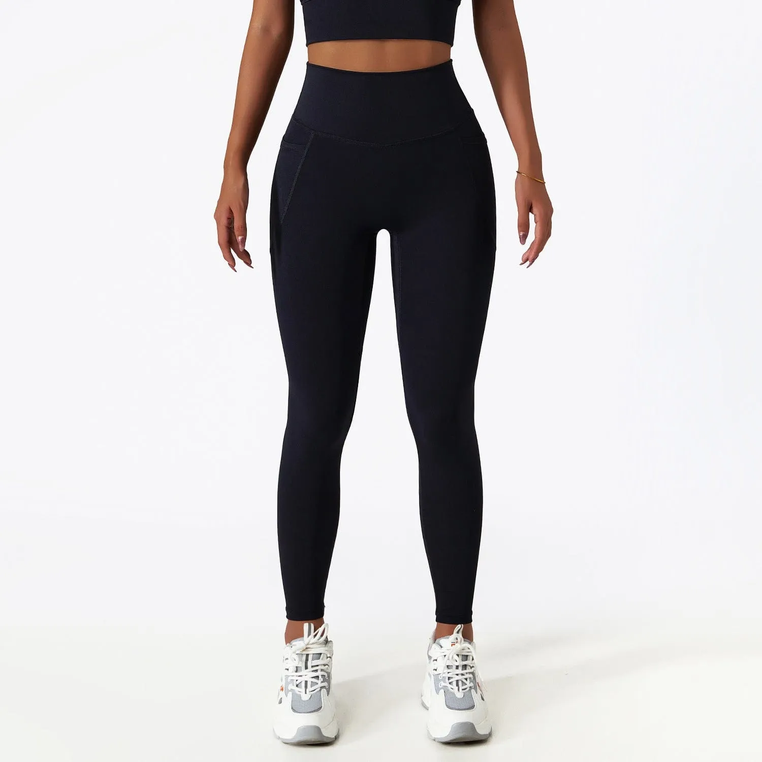 Women's Quick-drying High Waist Hip Lift Slim Fitness Pants
