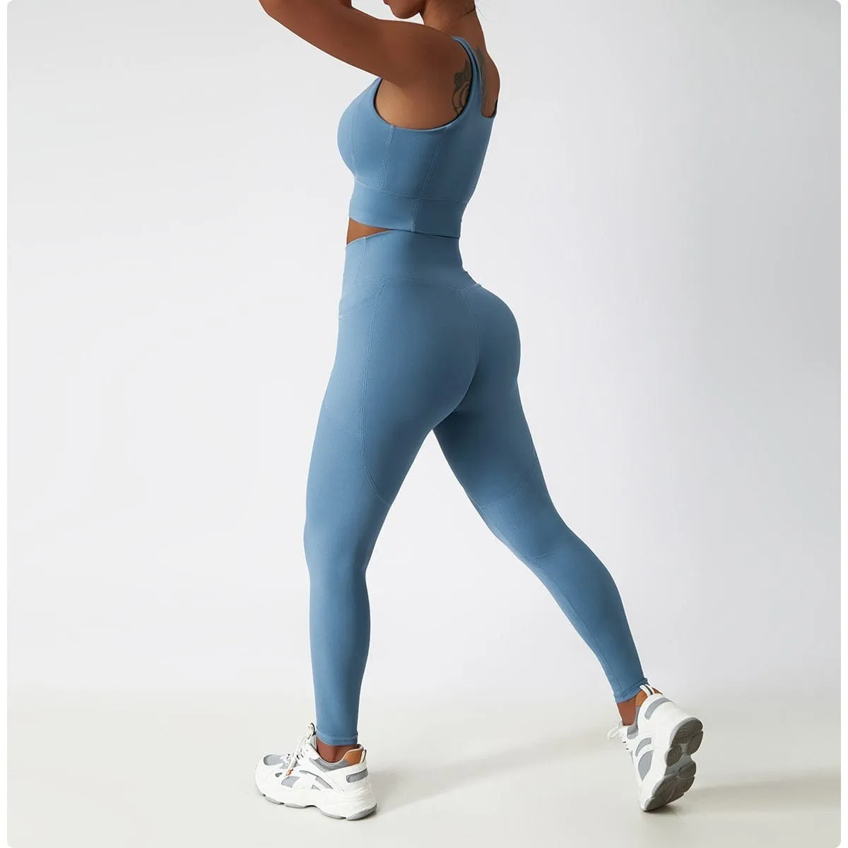 Women's Quick-drying High Waist Hip Lift Slim Fitness Pants