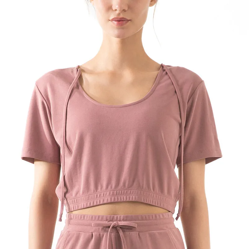 Women's Short-sleeved Running Breathable T-Shirt