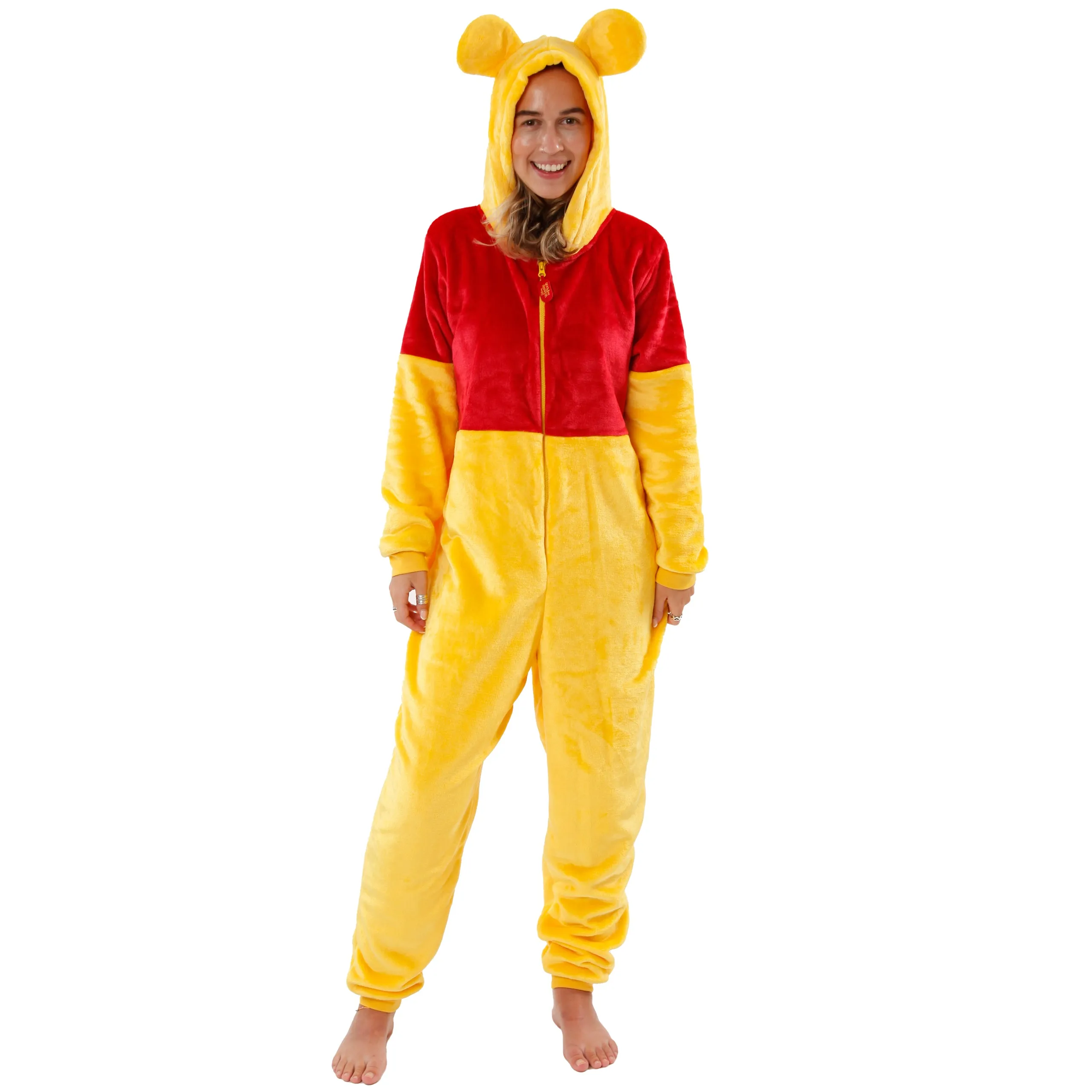 Womens Winnie The Pooh Onesie Womens Winnie The Pooh Onesie