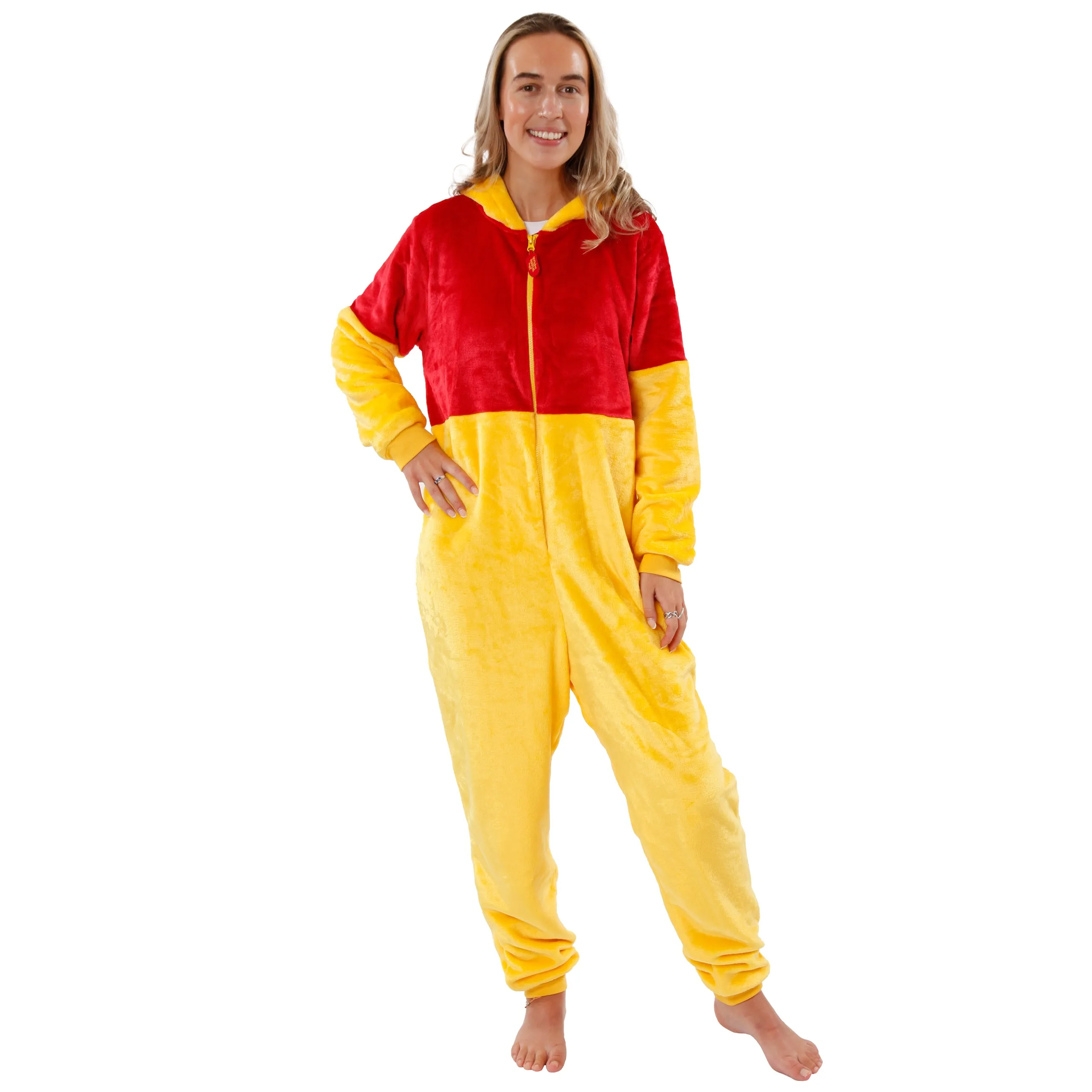Womens Winnie The Pooh Onesie Womens Winnie The Pooh Onesie