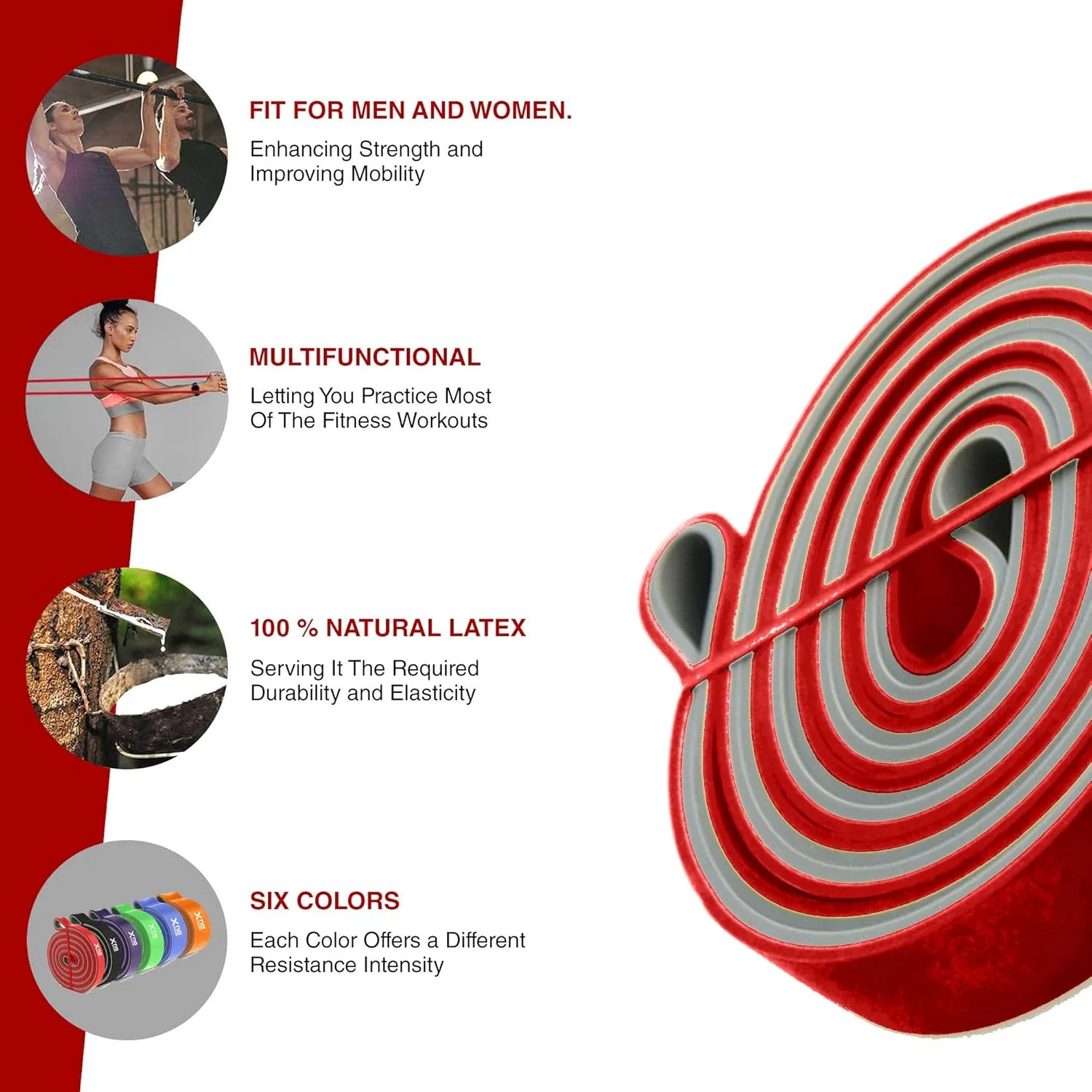 Xn8 Resistance Bands Dual Layer