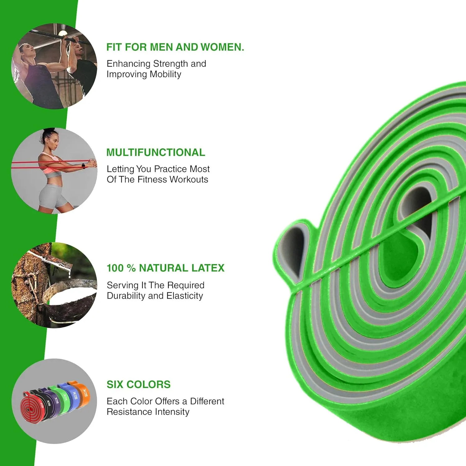 Xn8 Resistance Bands Dual Layer
