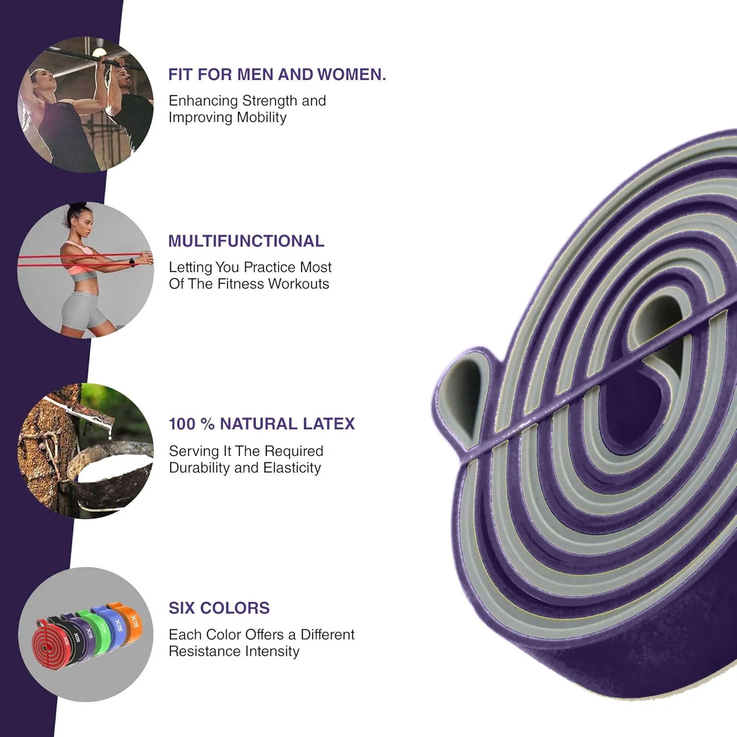 Xn8 Resistance Bands Dual Layer