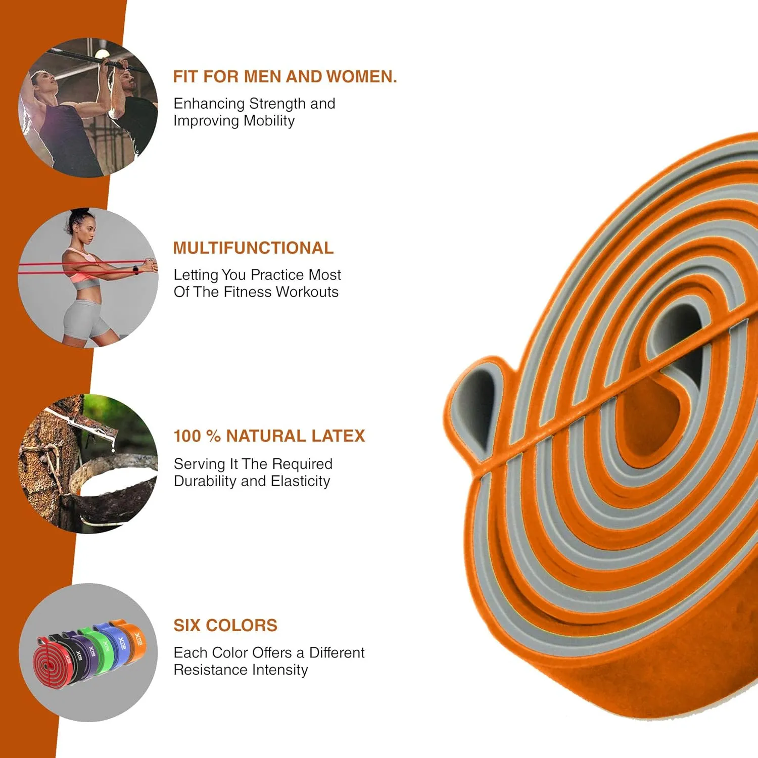 Xn8 Resistance Bands Dual Layer