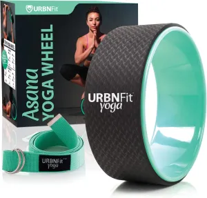 Yoga Wheel - 12-Inch Roller Designed for Stretching & Flexibility