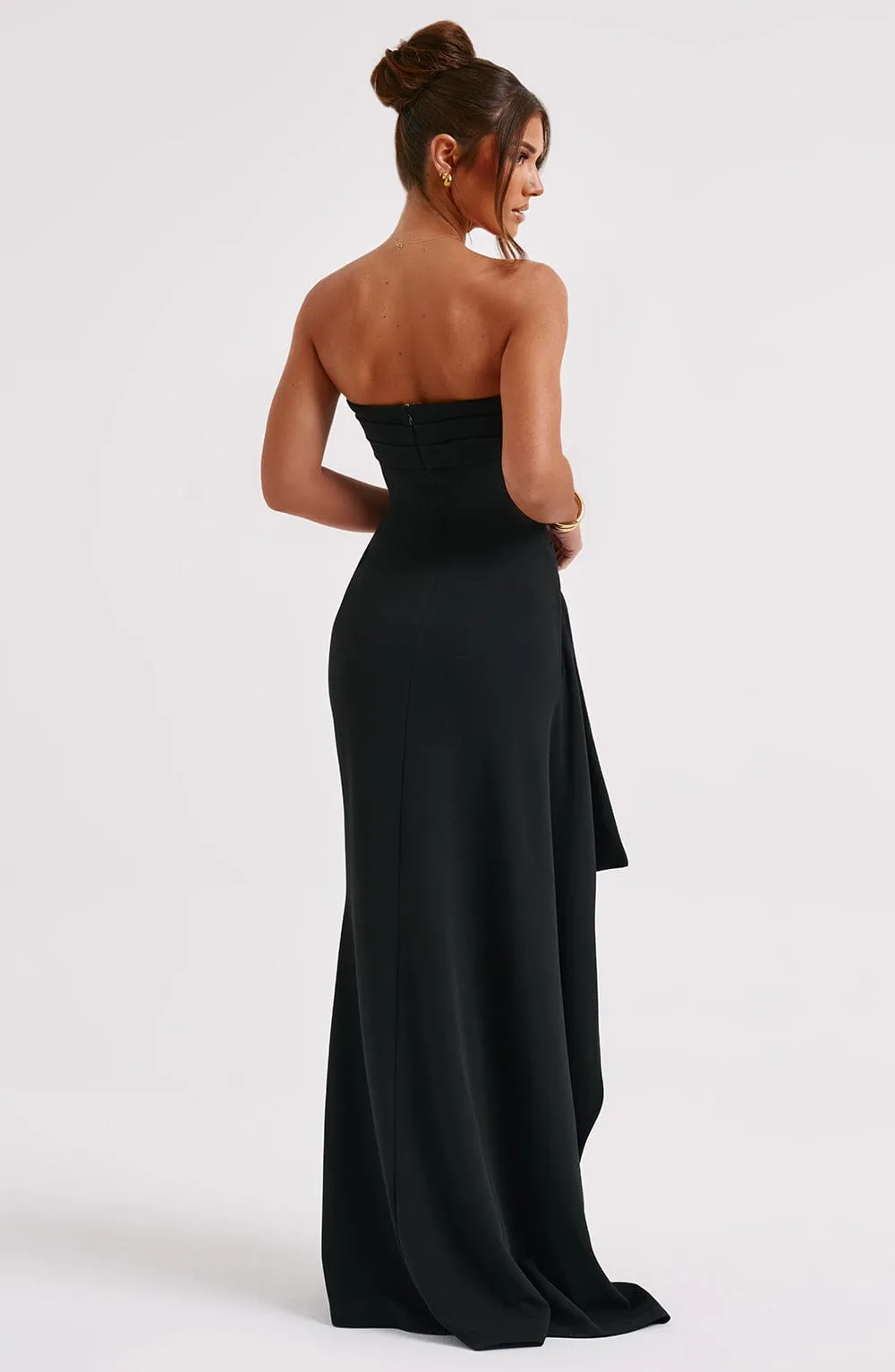 Zarina Maxi Dress - Black